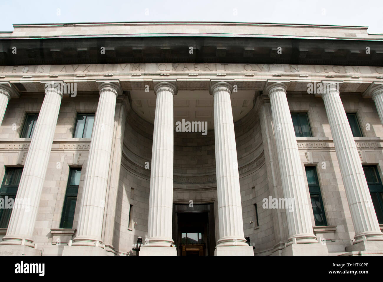 Édifice du palais de Stanley Bagg Corporation - Montréal - Canada Banque D'Images