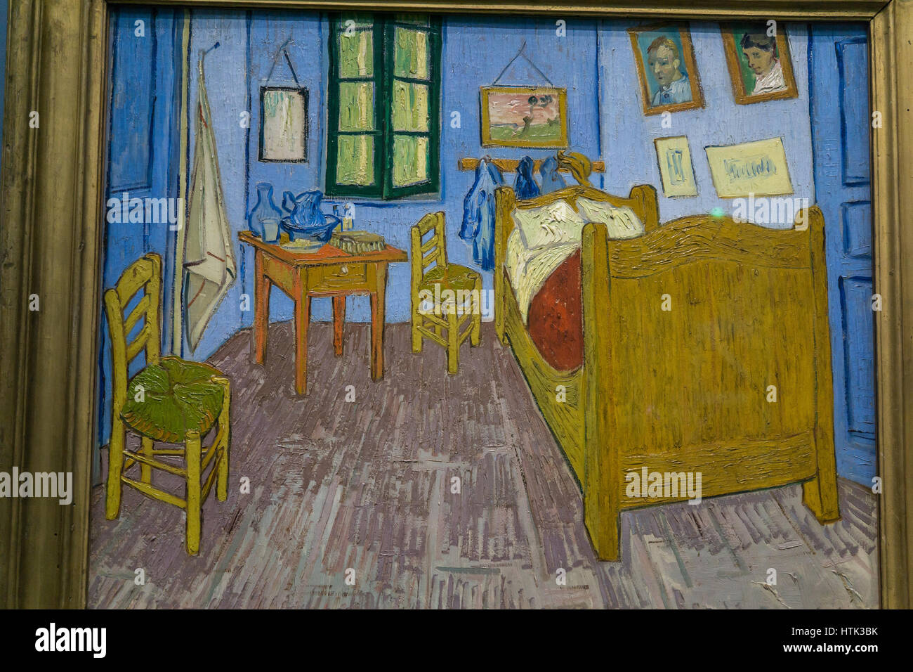 La peinture impressionniste au Musée d'Orsay, Vincent Van Gogh, Paris, France. Banque D'Images