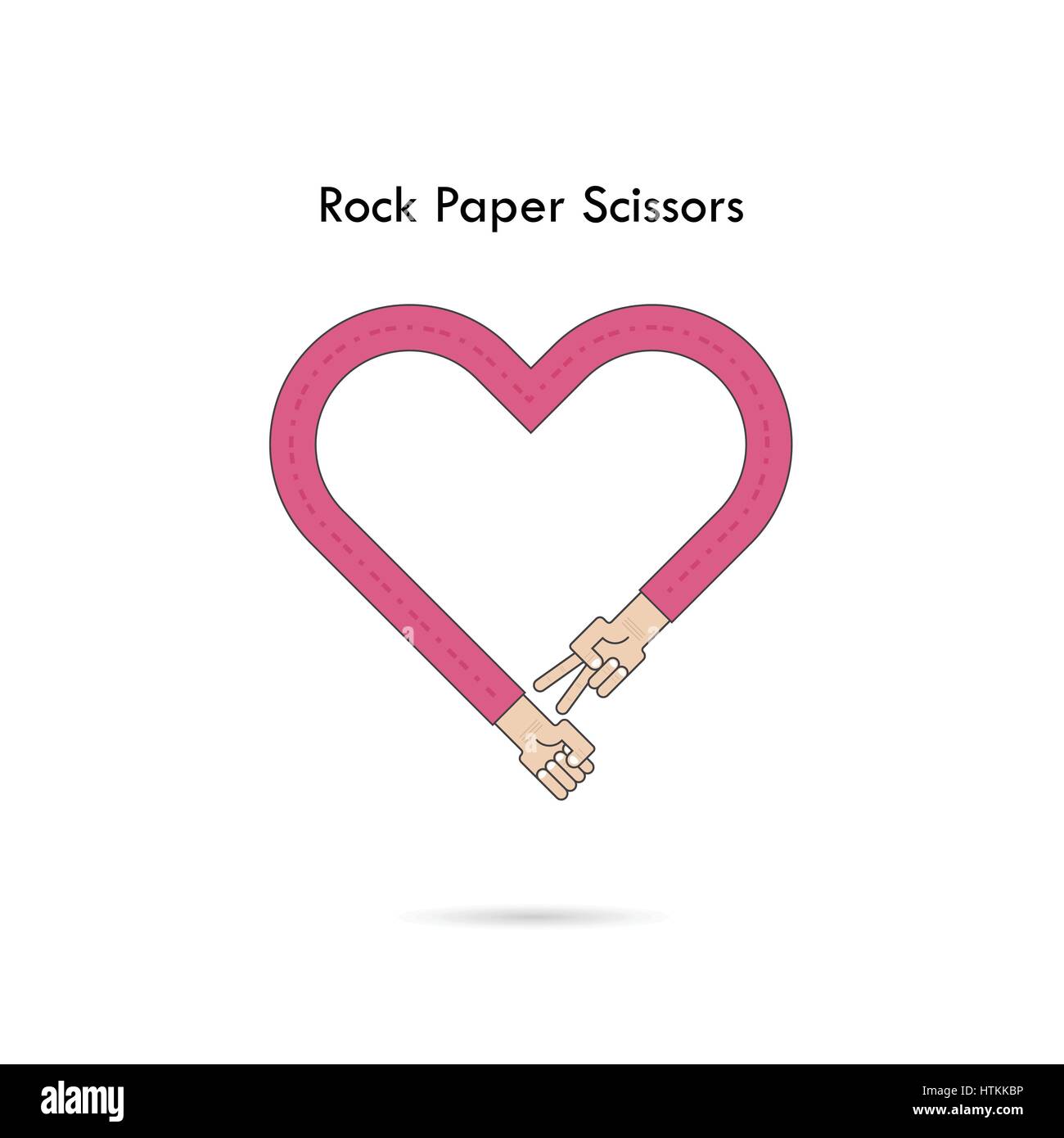 Pierre papier ciseaux pour signer.Main de businessmans avec ciseaux Pierre papier part jeu. Comment jouer les gestes du bras. Vector illustration Illustration de Vecteur