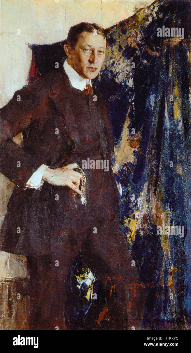 Par Tikhov Fechin Banque D'Images