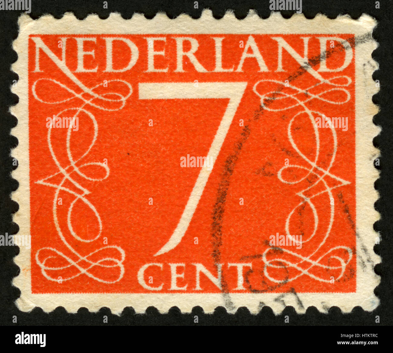 Pays Bas, Hollande, post mark,stamp, Banque D'Images