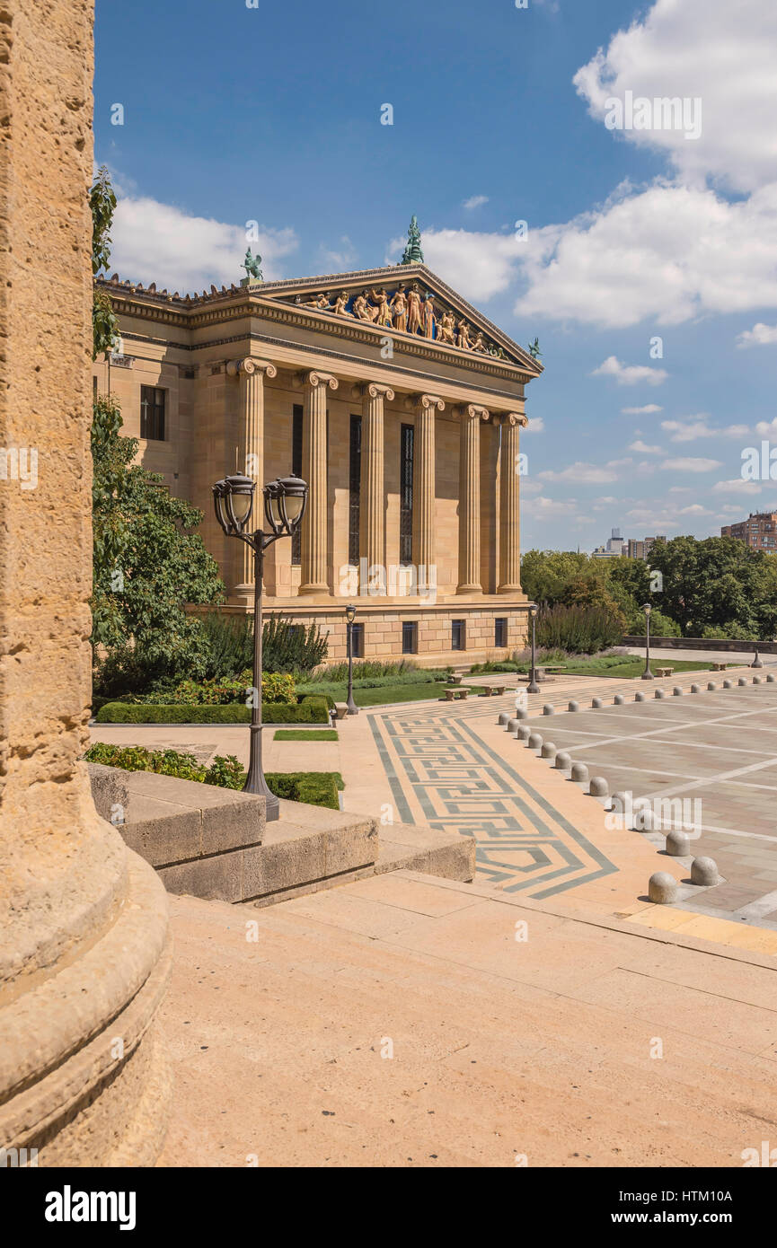 Philadelphia Museum of Art, 2600 Benjamin Franklin Parkway, Philadelphia, Pennsylvania, USA Banque D'Images