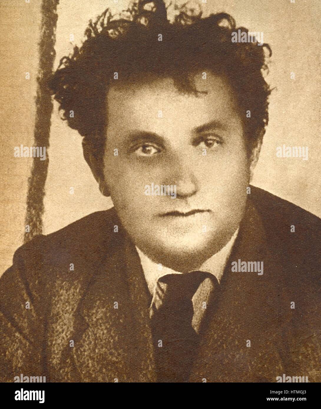 Grigori Zinoviev (1883-1936), membre éminent du Parti communiste russe. Accusé d'avoir formé un groupe terroriste d'éliminer Staline, il a été reconnu coupable et exécuté. Lettre de Zinoviev : En octobre 1924, les renseignements britanniques (MI5) interrompu une lettre, Banque D'Images