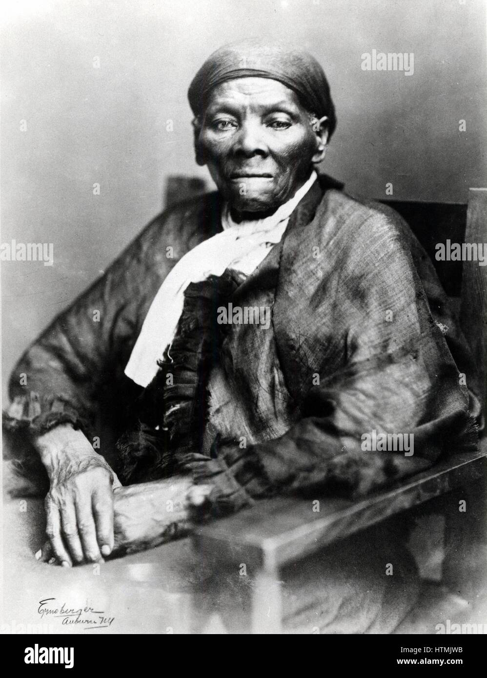 Harriet Tubman (c1820-1913), l'esclavage américain né en 1849 s'est échappé et est devenu abolitionniste de premier plan. Actif en tant que 'orchestre' dans l'Underground Railroad. Photographie Banque D'Images