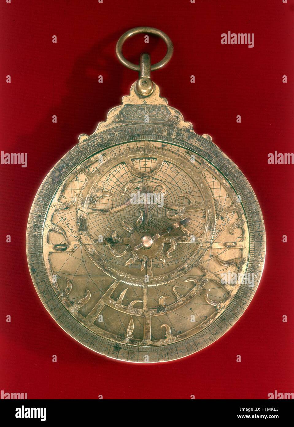 Astrolabe, 11e siècle, l'Arabian Banque D'Images