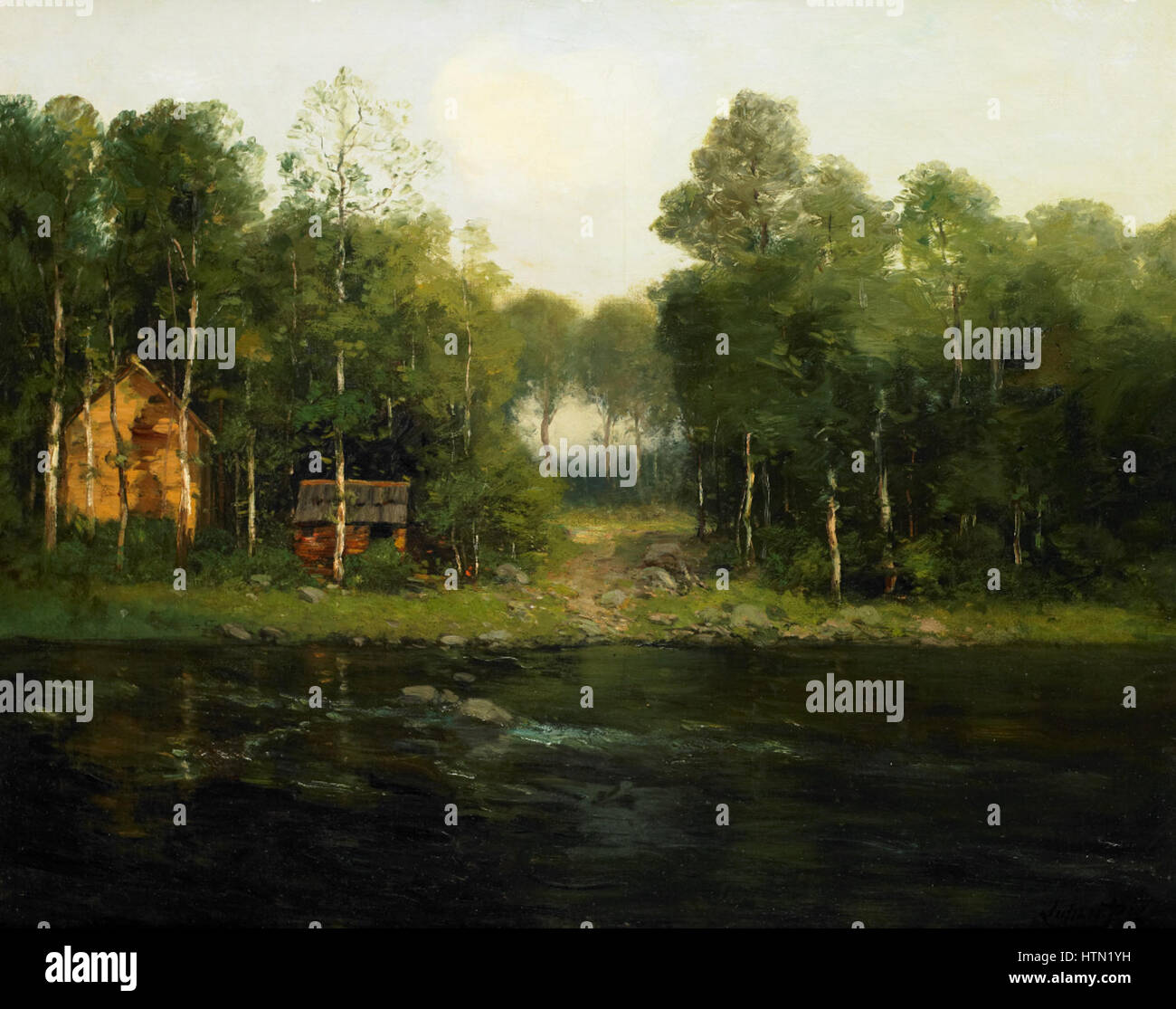 Paysage par Julian Rix Walbridge Banque D'Images