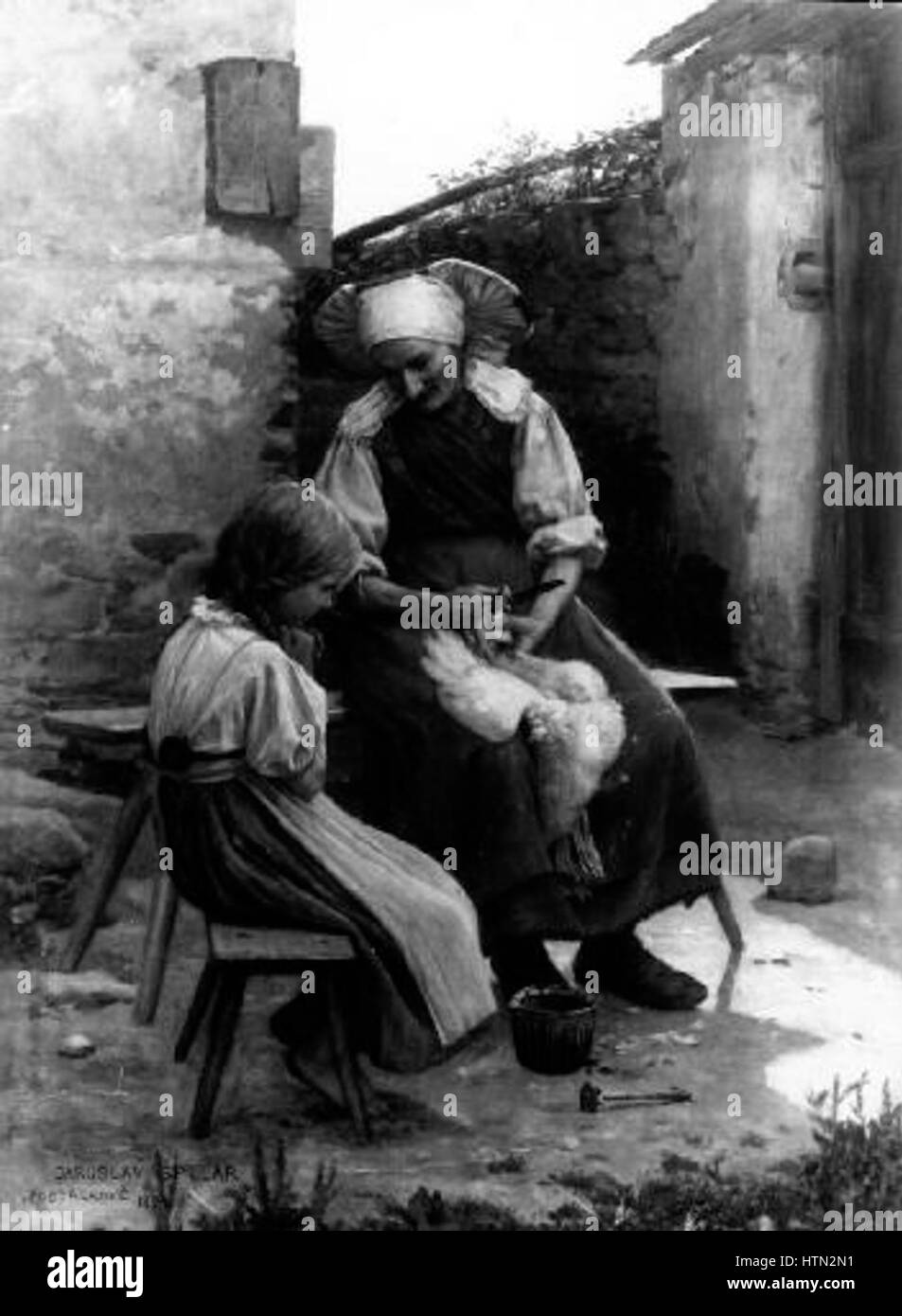 Jaroslav Spillar Soucit - 1869-1917 Banque D'Images