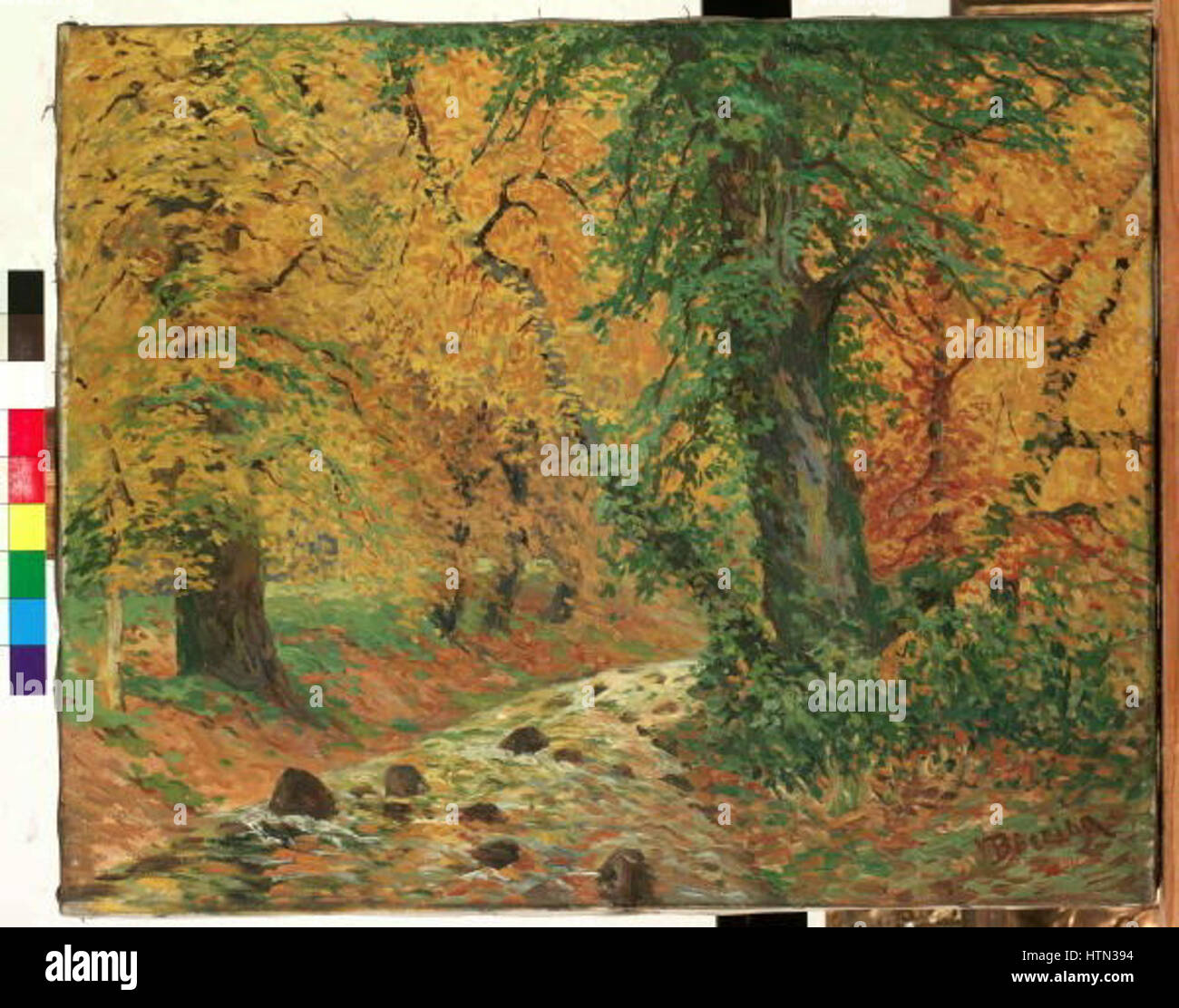 Vaclav Brezina - Podzim v lese Banque D'Images