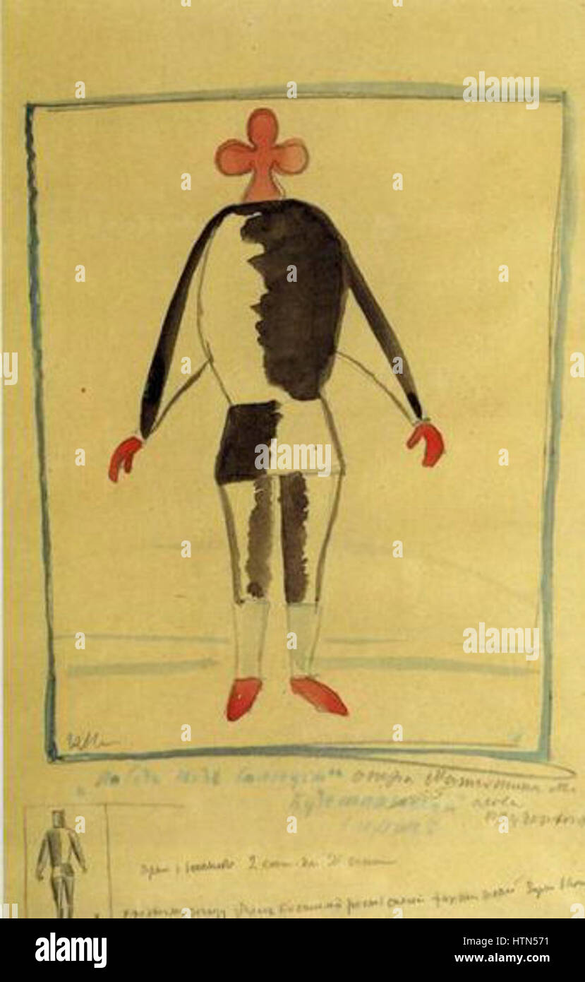 Victoire sur le Soleil 02 Banque D'Images