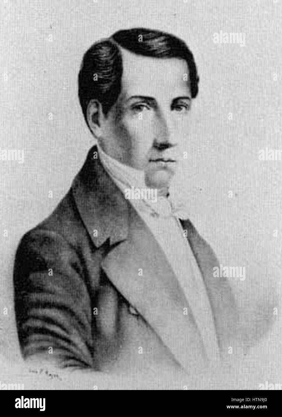 Portales, por Rojas Banque D'Images