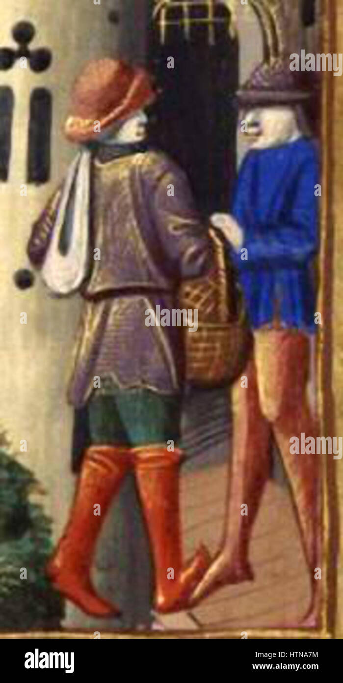 Vigiles du roi Charles VII 12 f Banque D'Images