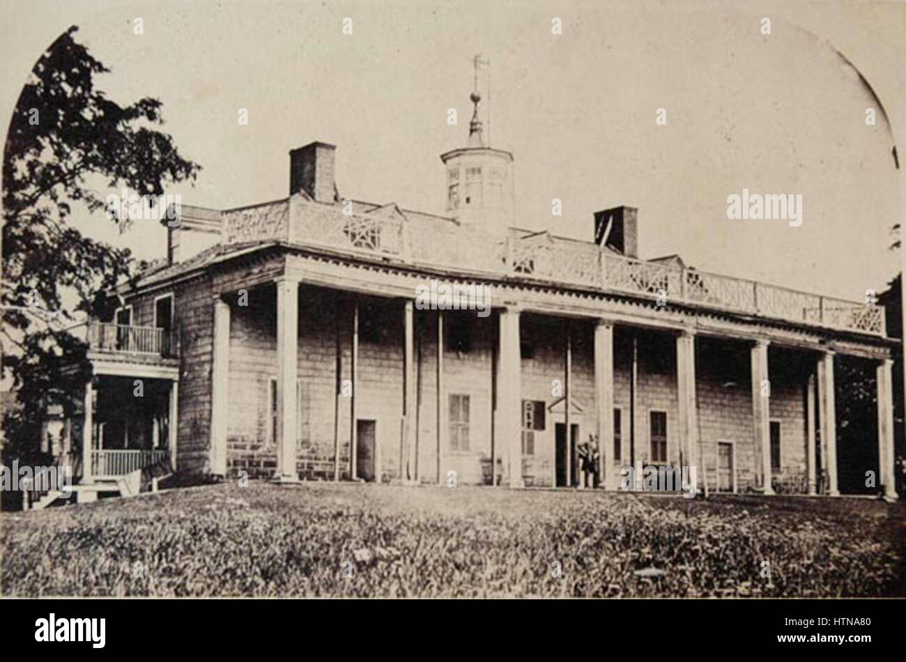 MT vernon-1850 Banque D'Images