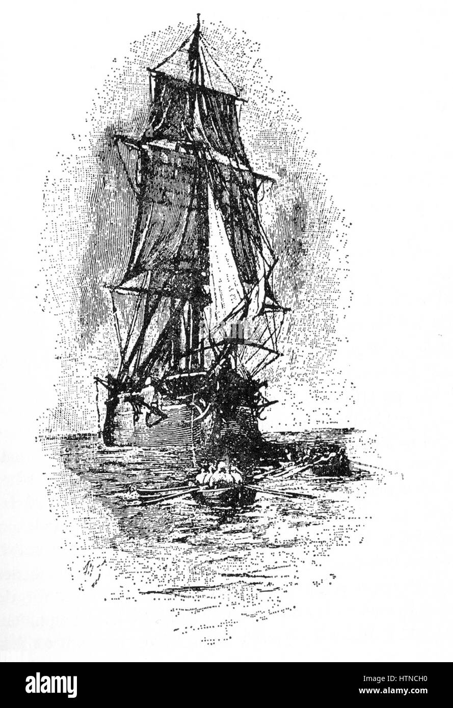 Chapitre 13 L'île au trésor Banque D'Images