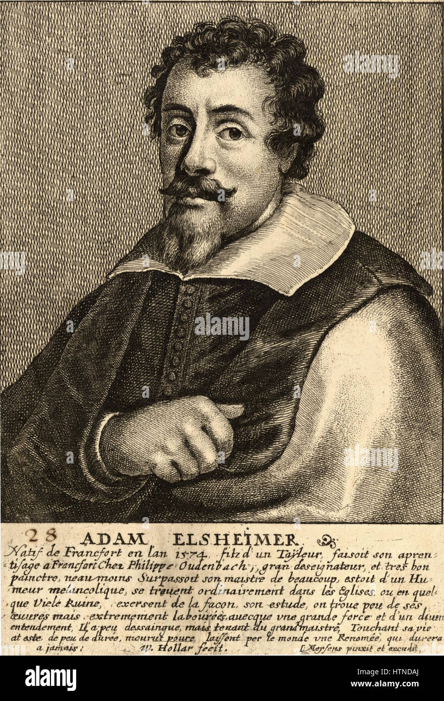 Place Wenceslas Hollar - Richard Dadd (état 4) Banque D'Images