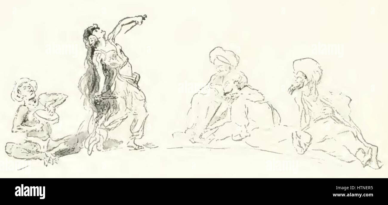 Max Slevogt Ali Baba illustration 2 Banque D'Images