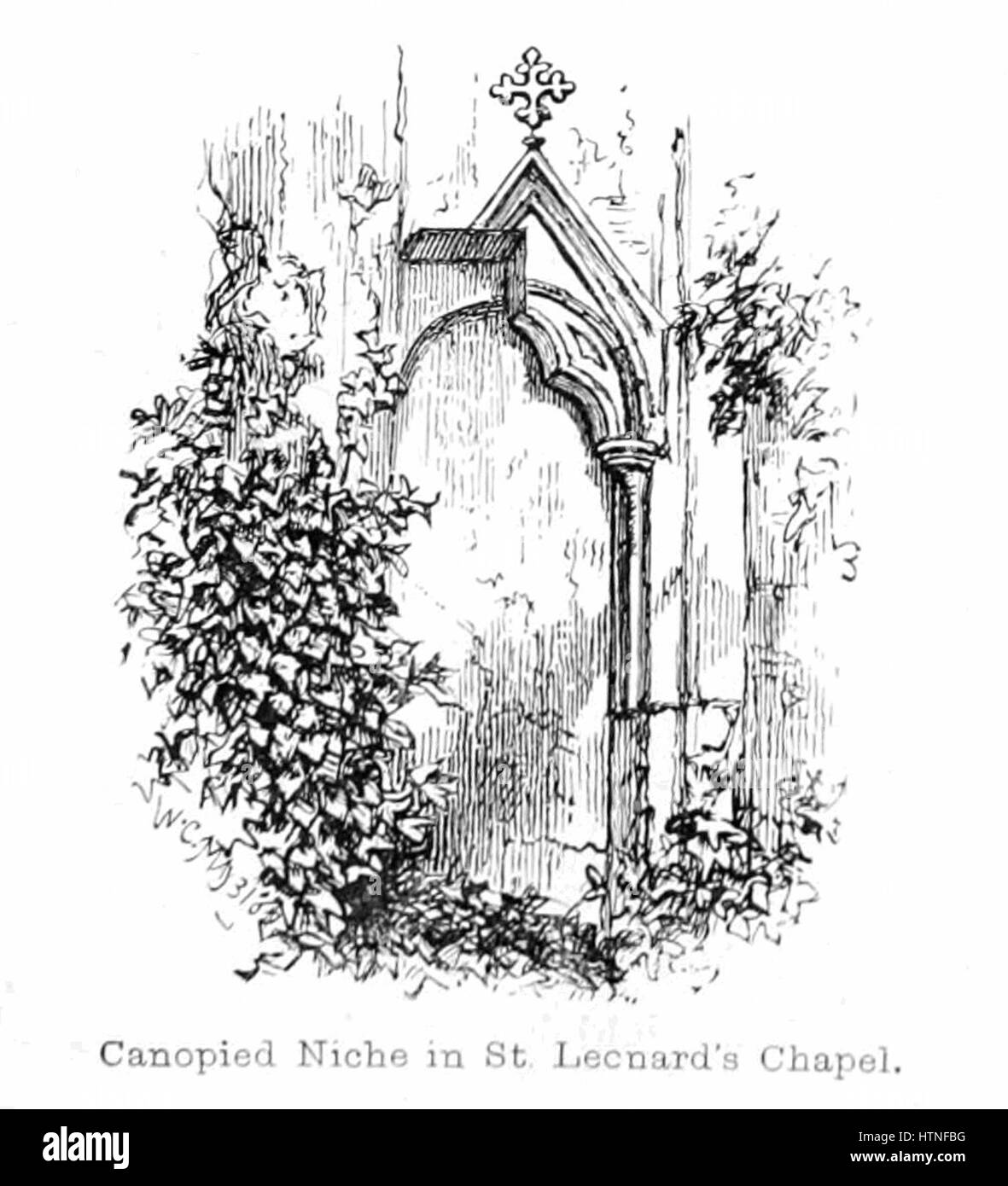 La nouvelle forêt son histoire et ses paysages - page 073 Banque D'Images