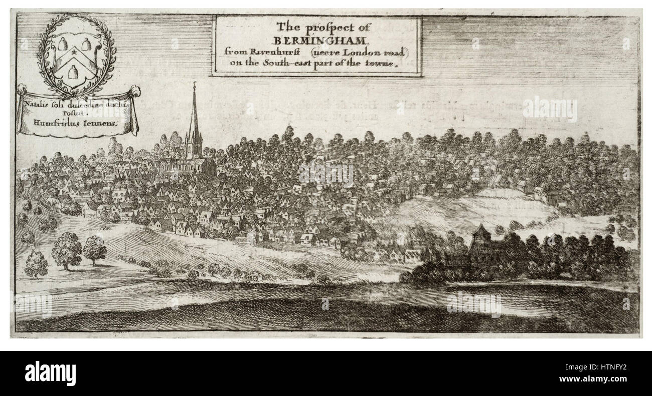 Place Wenceslas Hollar - Birmingham Banque D'Images