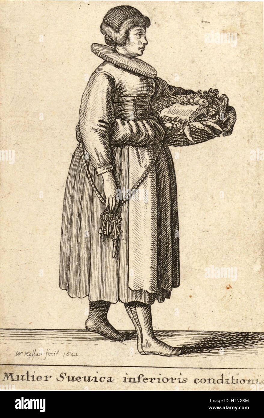 Place Wenceslas Hollar - Mulier Svevica conditionis inferioris Banque D'Images Place Wenceslas Hollar - Mulier Svevica conditionis inferioris Banque D'Images