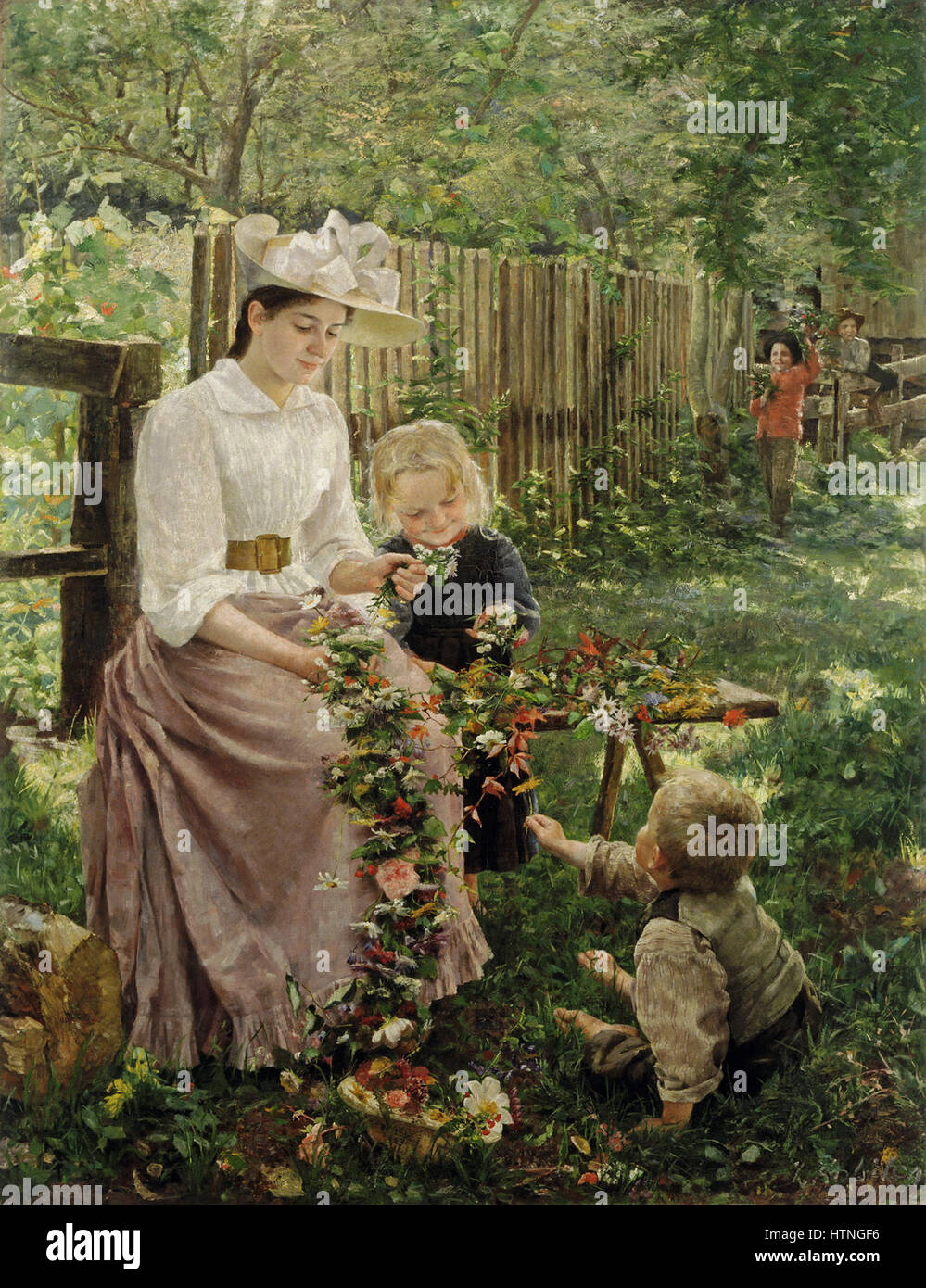 Ivana Kobilca - Poletje Banque D'Images