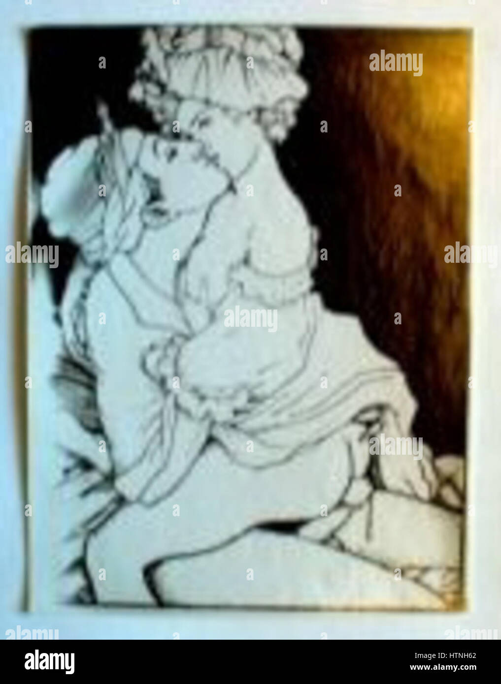 Le livre de la Marquise 25 (complet) Banque D'Images