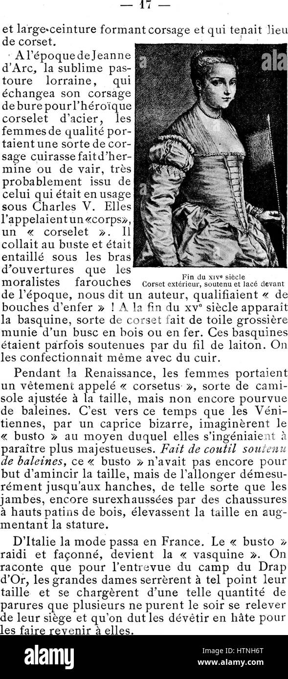 Le corset de Toilette - 17 Banque D'Images Le corset de Toilette - 17 Banque D'Images