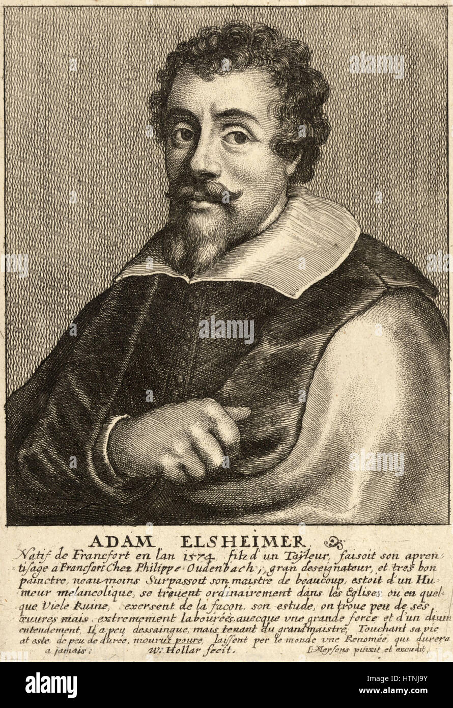 Place Wenceslas Hollar - Richard Dadd (Etat 3) Banque D'Images