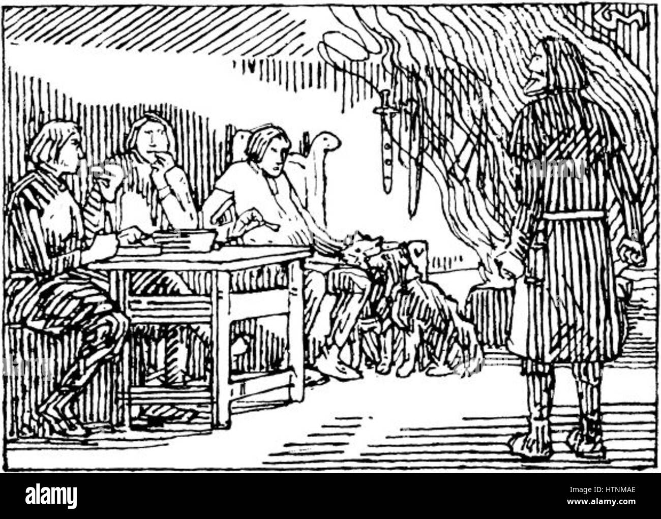 Olav den helliges GM11 saga Banque D'Images