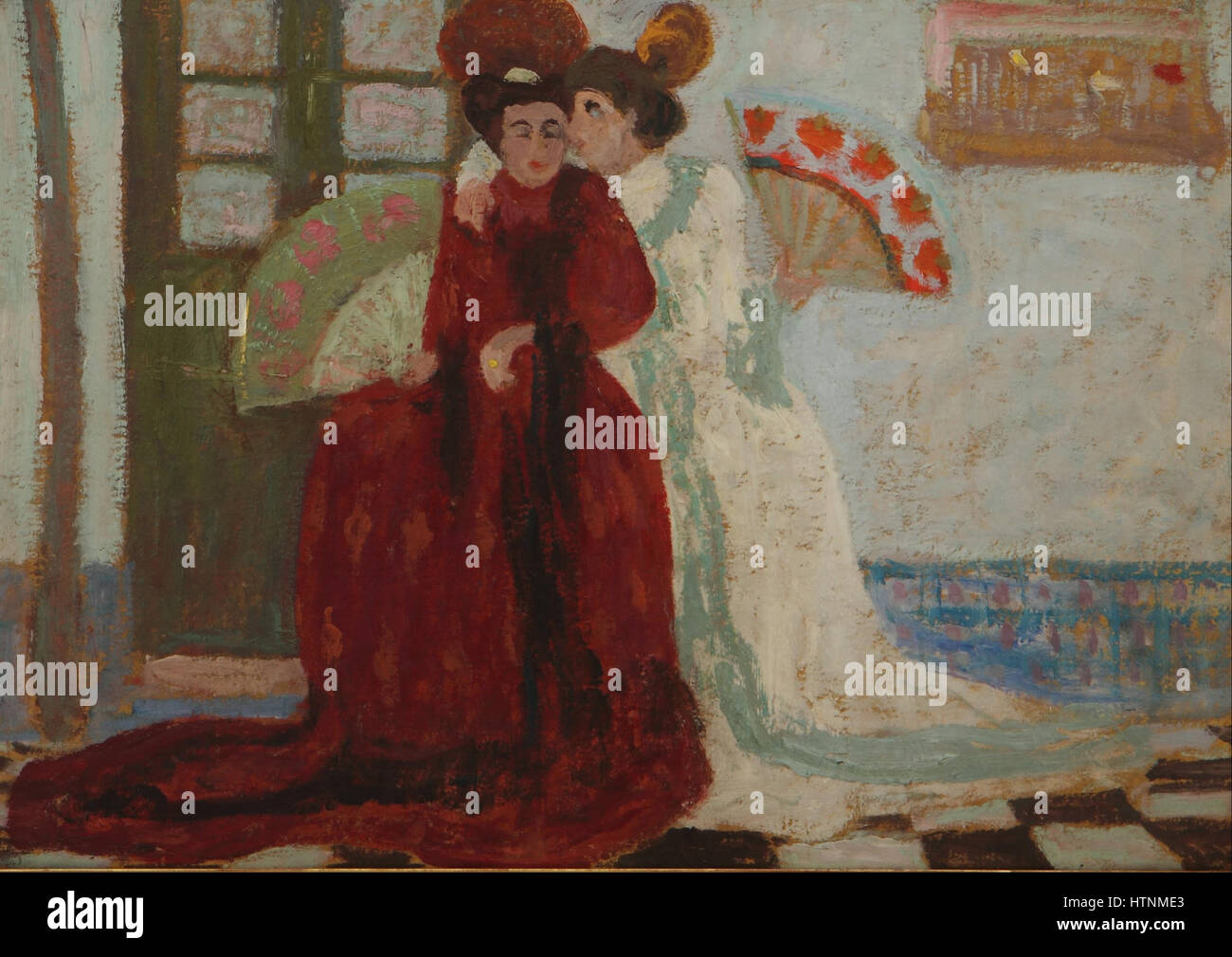 Pedro Figari - Confidencia - Google Art Project Banque D'Images