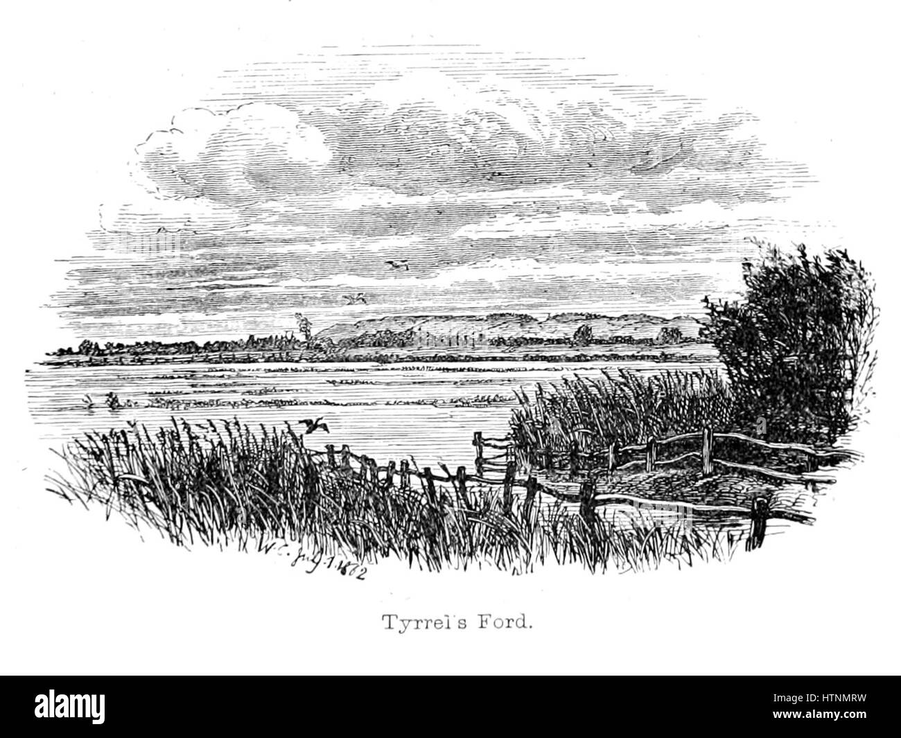 La nouvelle forêt son histoire et ses paysages - page 125 Banque D'Images