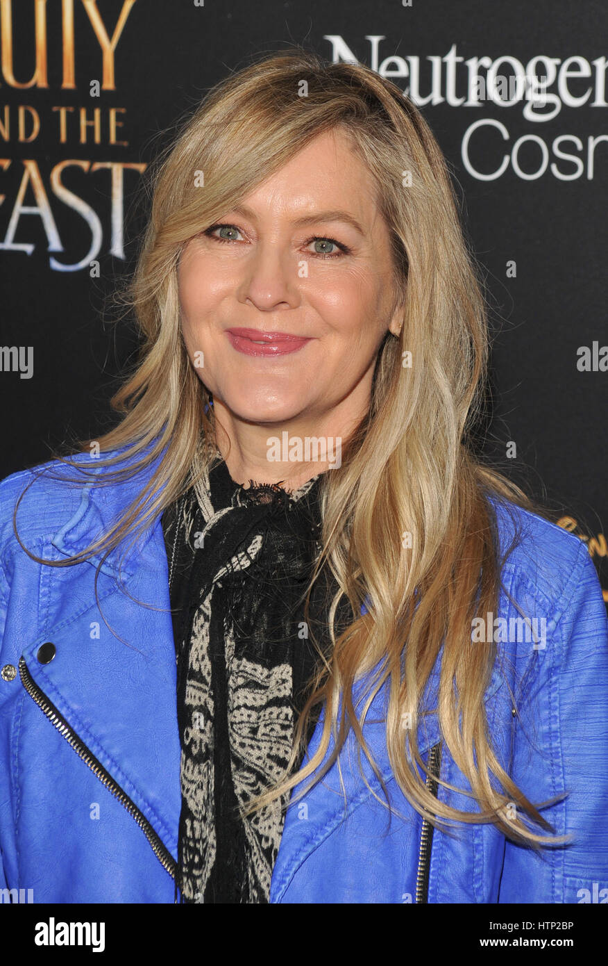 NEW YORK, NY - 13 Mars : Linda Larkin assiste à la "Belle et la bête' New York le dépistage à l'Alice Tully Hall, Lincoln Center le 13 mars 2017 dans la ville de New York.@John Palmer/Media Punch Banque D'Images