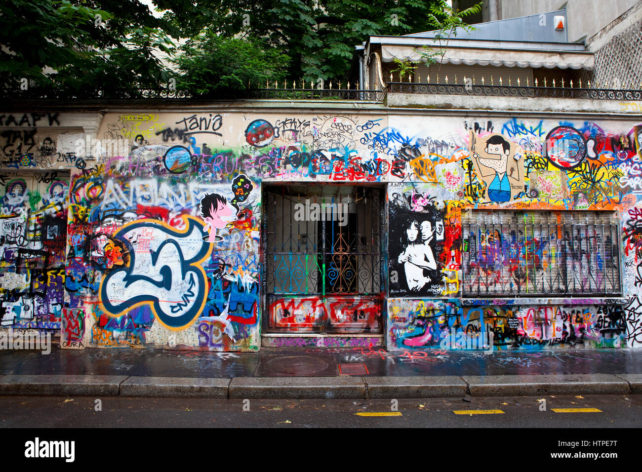 La maison de Serge Gainsbourg, 5 bis rue de Verneuil, 75006 Paris