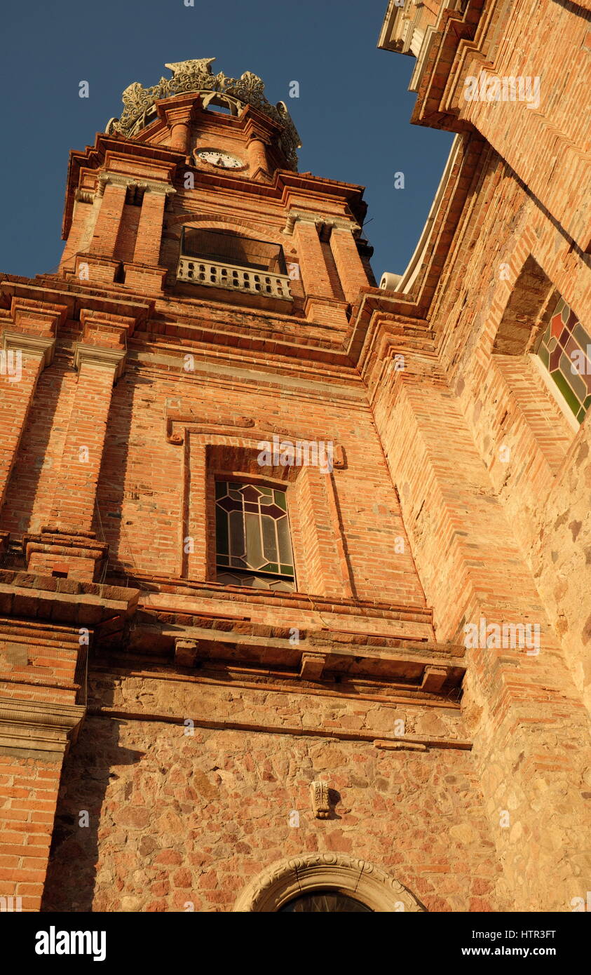 Paroisse Notre Dame de Guadalupe, Puerto Vallarta, Mexique Banque D'Images