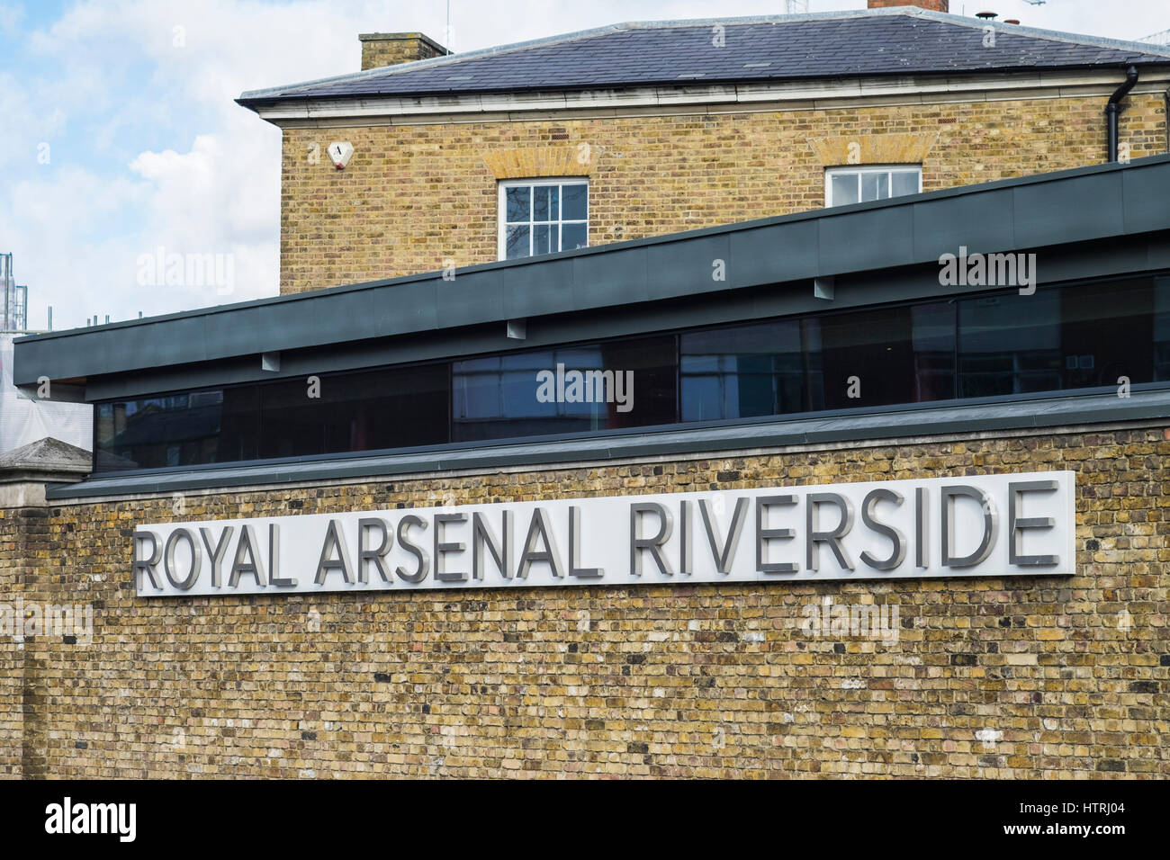 Arsenal Royal développement Riverside sur l'ancien Arsenal Royal, Woolwich, Londres, Angleterre, Royaume-Uni Banque D'Images