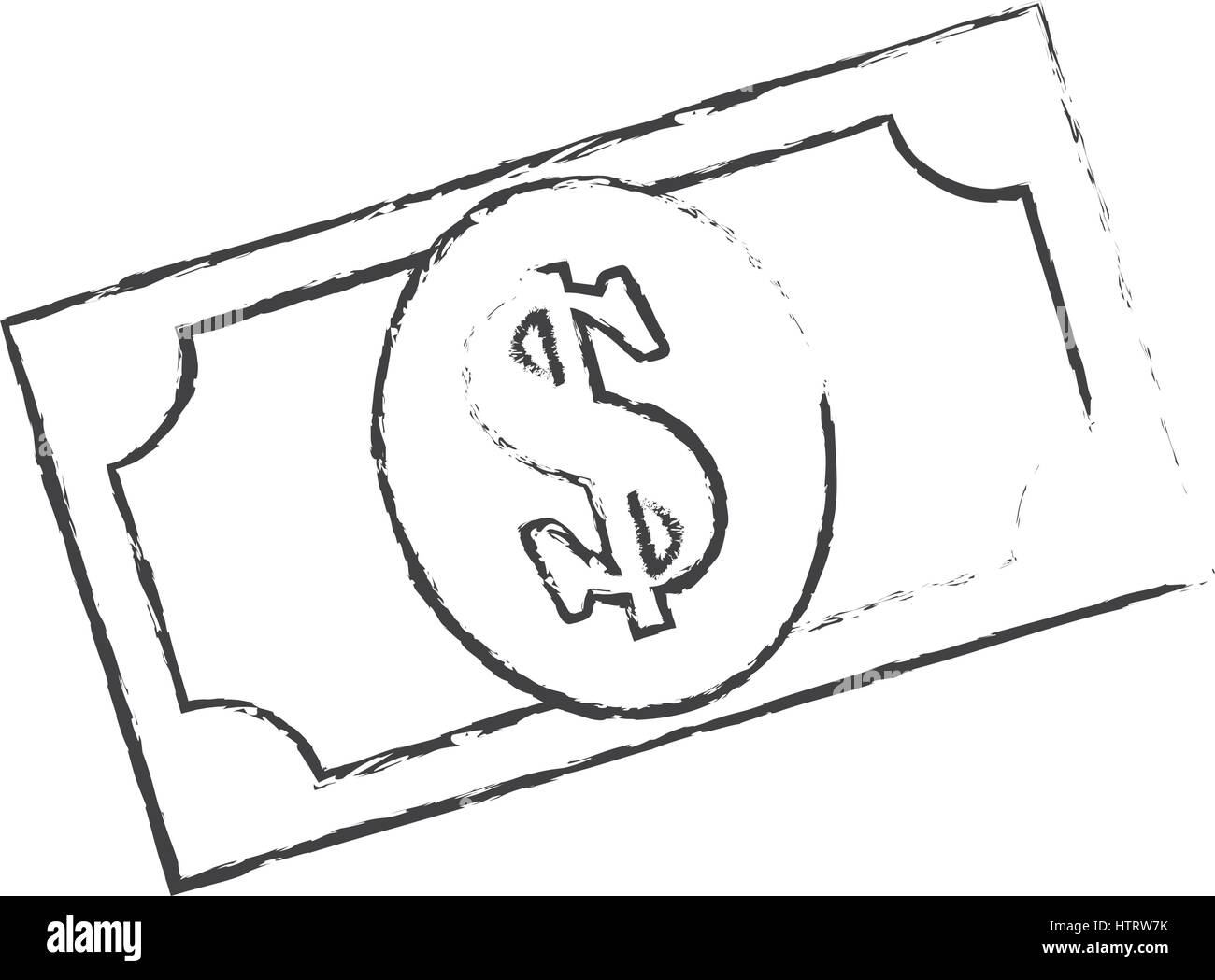 Dessin de billet de banque Banque d'images noir et blanc - Page 2 - Alamy