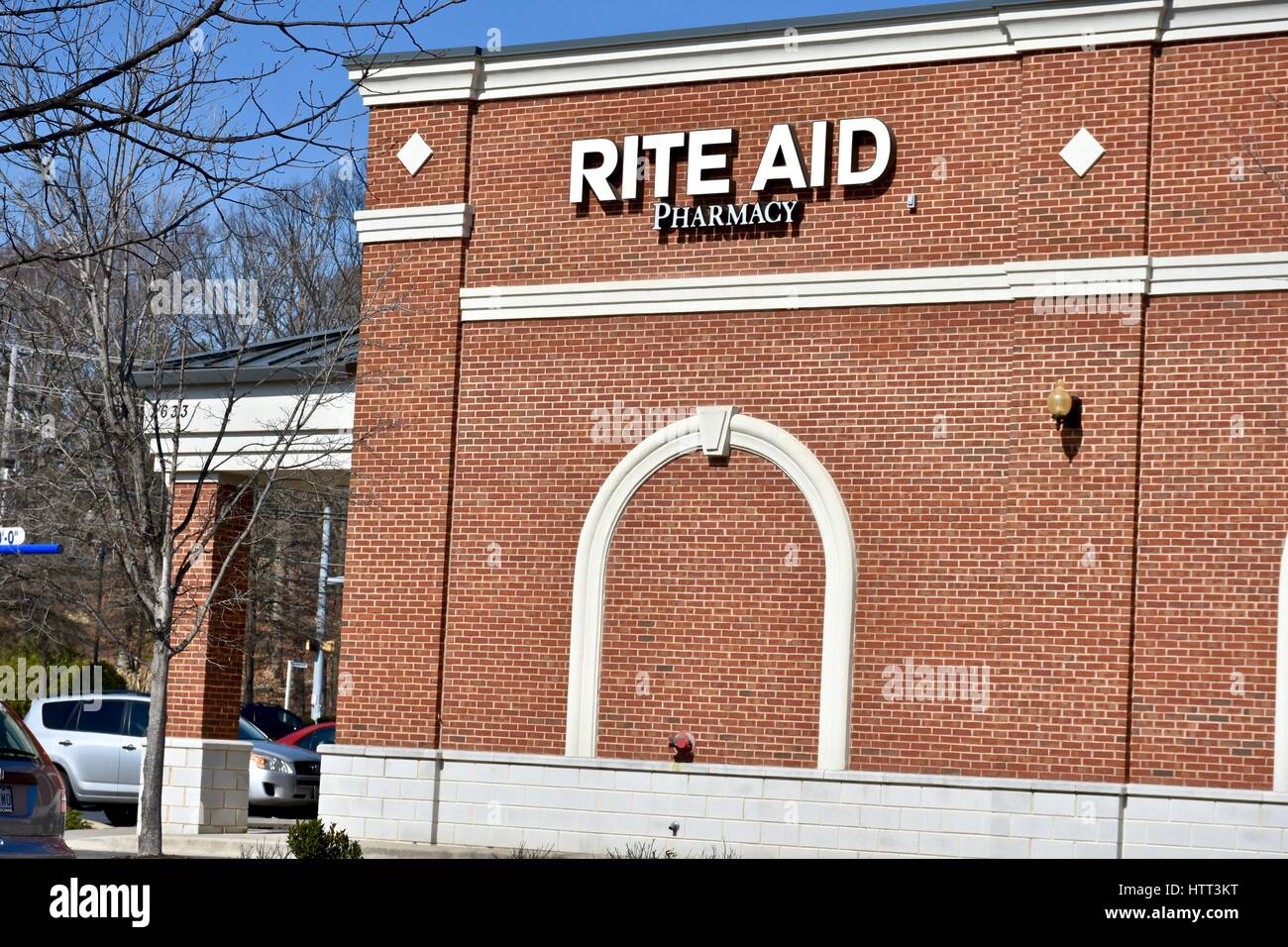 Pharmacie Rite Aid Banque D'Images