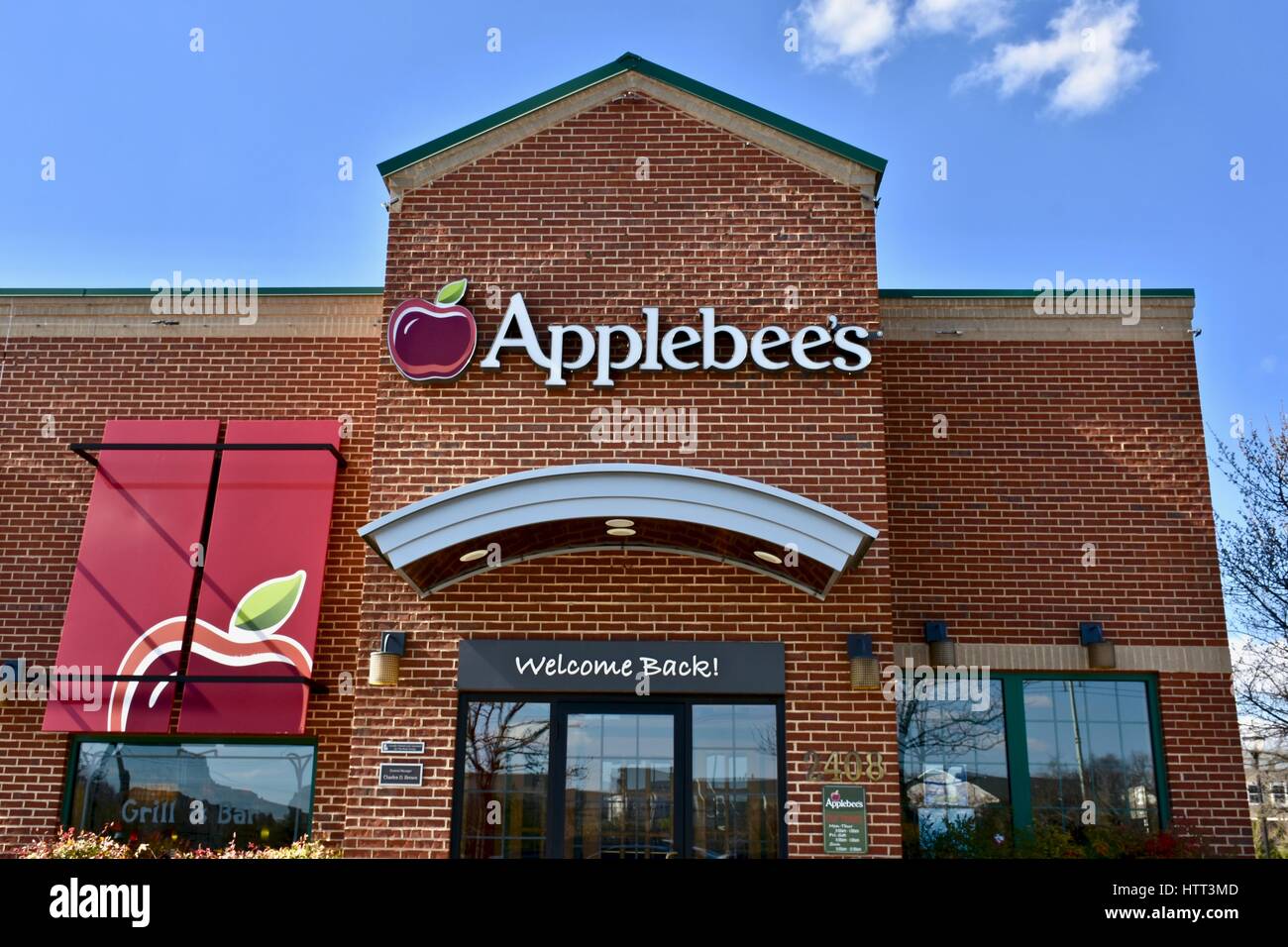 Applebee's Restaurant Banque D'Images