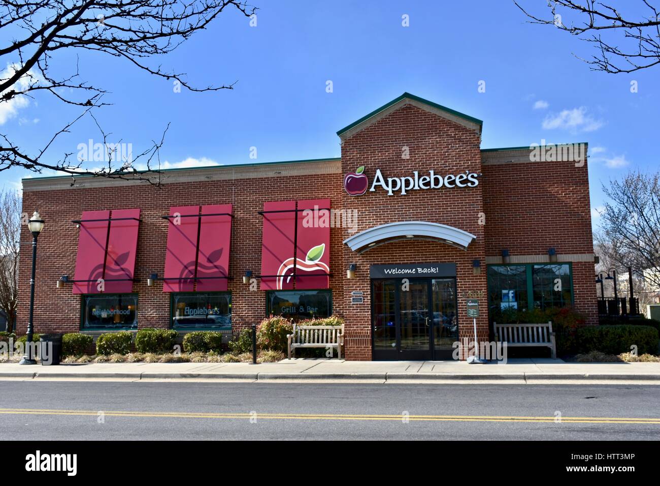 Applebee's Restaurant Banque D'Images