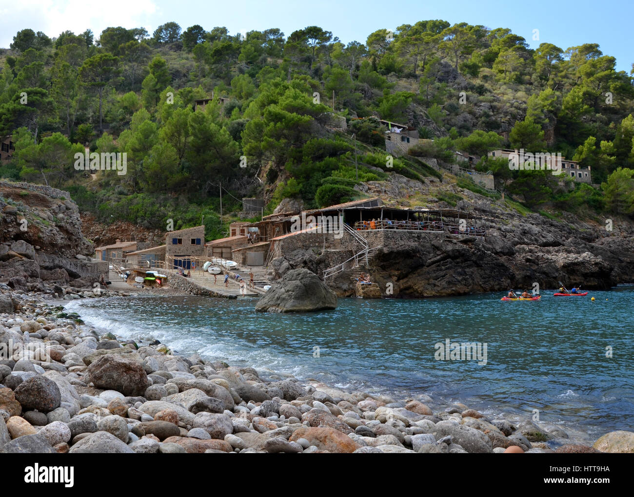 L'AICA de Deia (torrent), Majorque, Espagne Banque D'Images