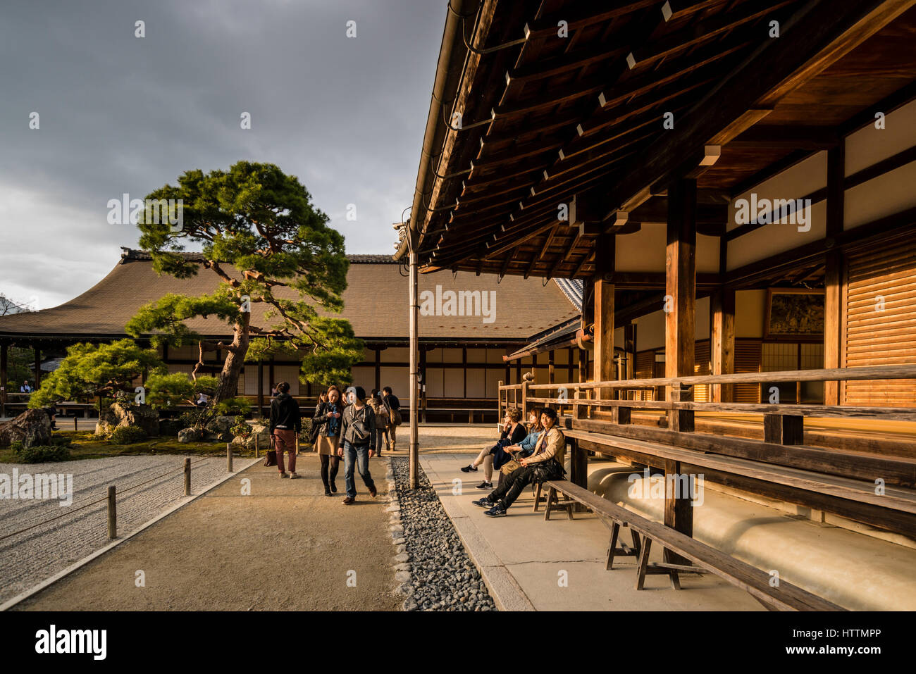 Tenryu ji, quartier Sagano, Kyoto, Japon Banque D'Images