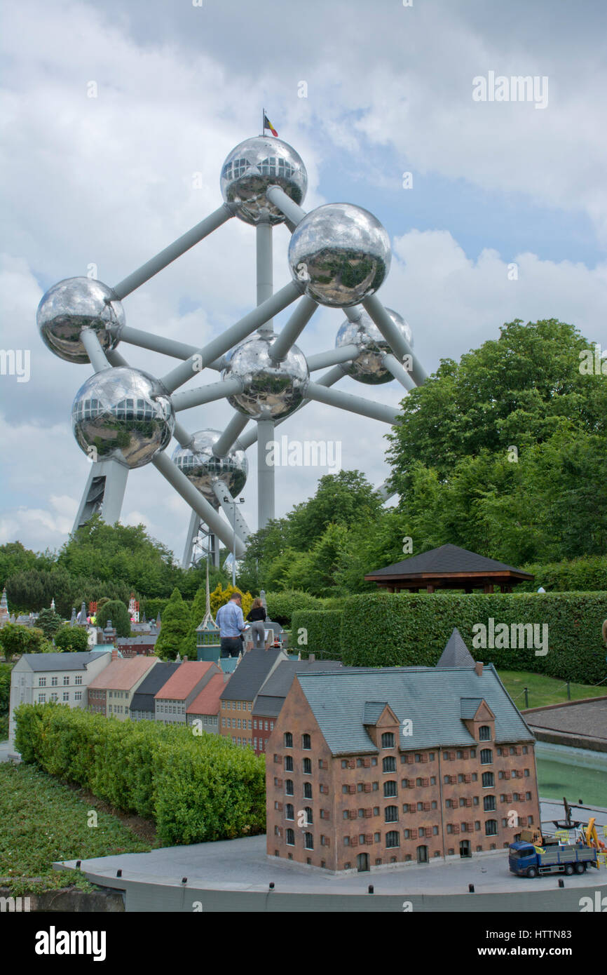 Atomium, Bruxelles, Belgique Banque D'Images