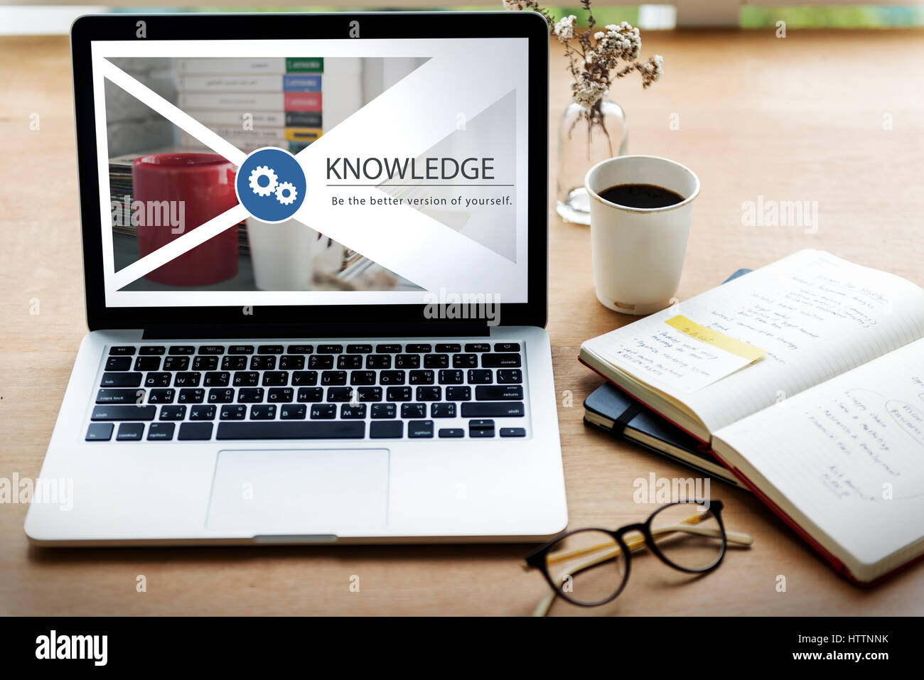 L'apprentissage de connaissances et d'expérience de performances Banque D'Images
