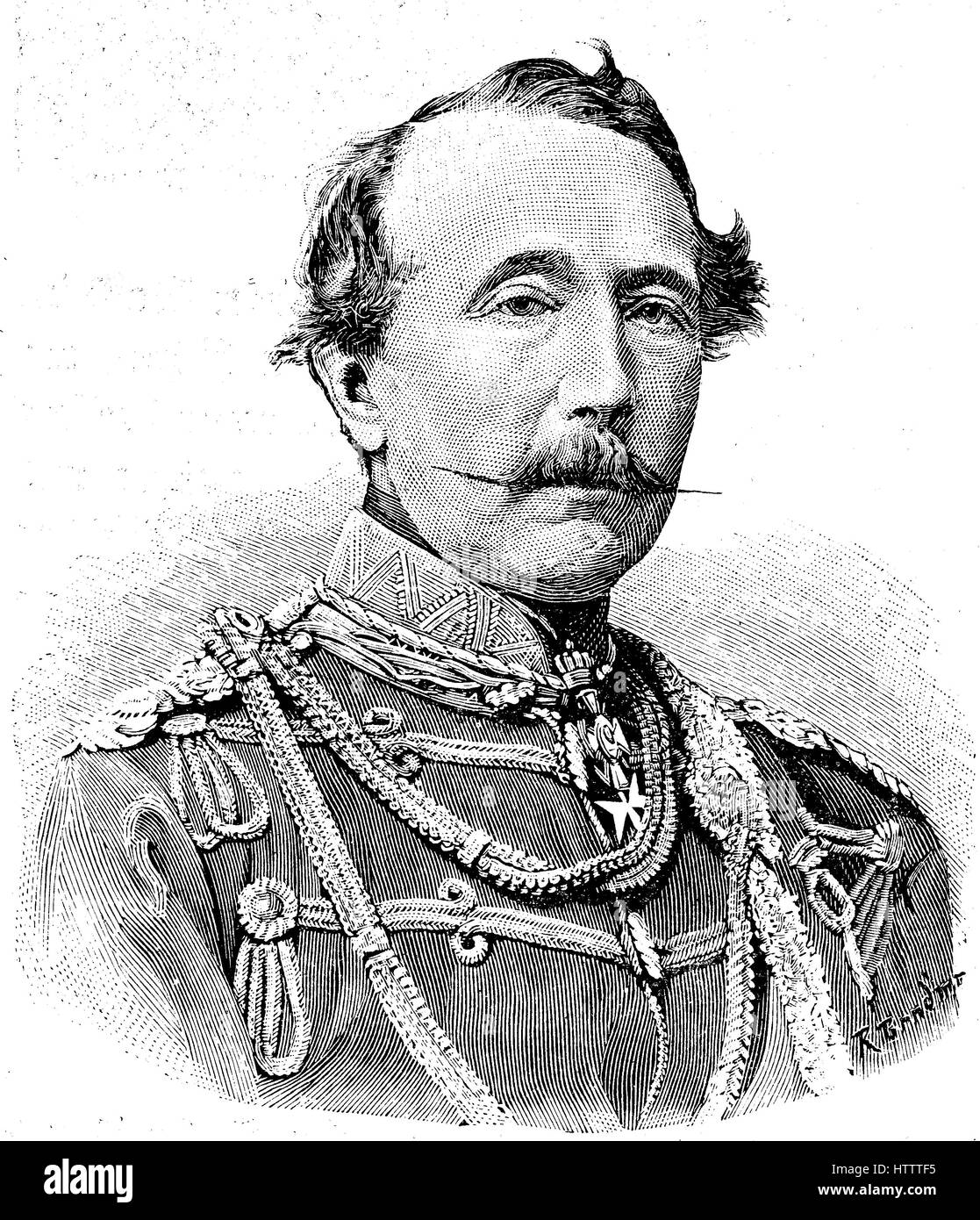 Des militaires à la guerre francoprussienne de 1870 1871, le général