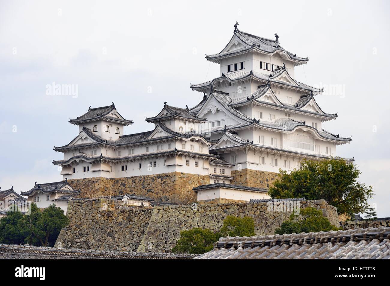 Château de Himeji, préfecture de Hyogo au Japon en Banque D'Images