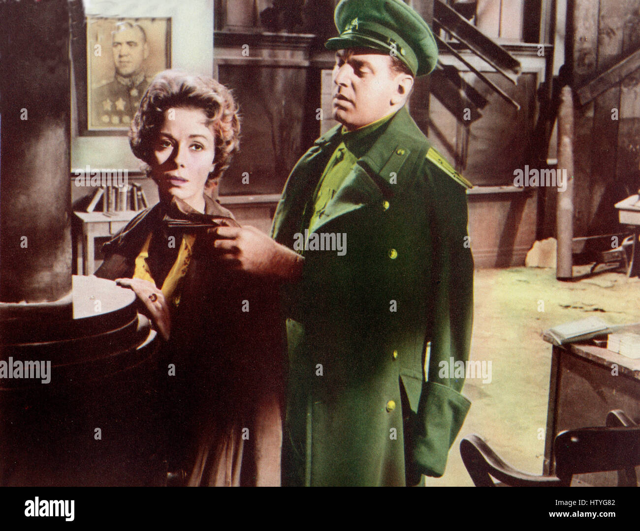 Fraulein, alias : Fräulein, USA 1958, Regie : Henry Koster, acteurs : Dana Wynter, Theodore Bikel Banque D'Images