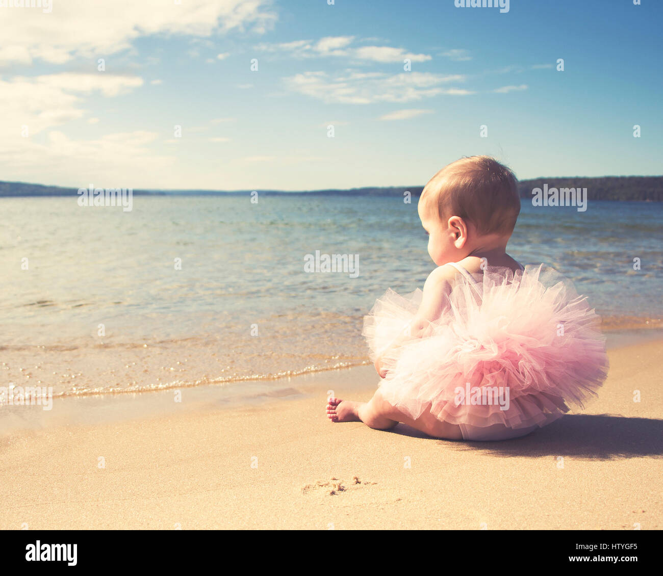 Bebe A La Plage Photo Stock Alamy