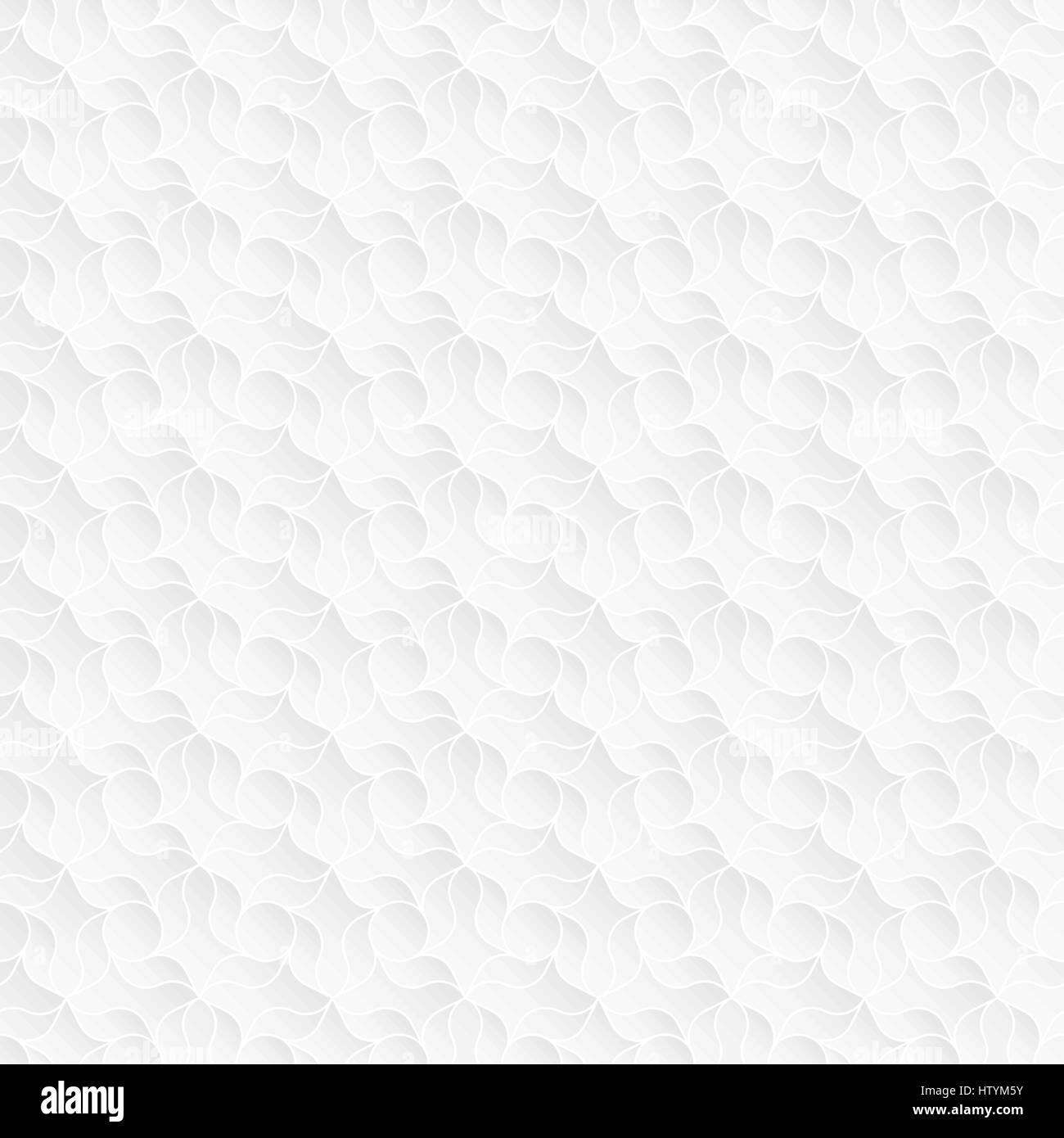 Texture Arabesque blanc neutre Illustration de Vecteur