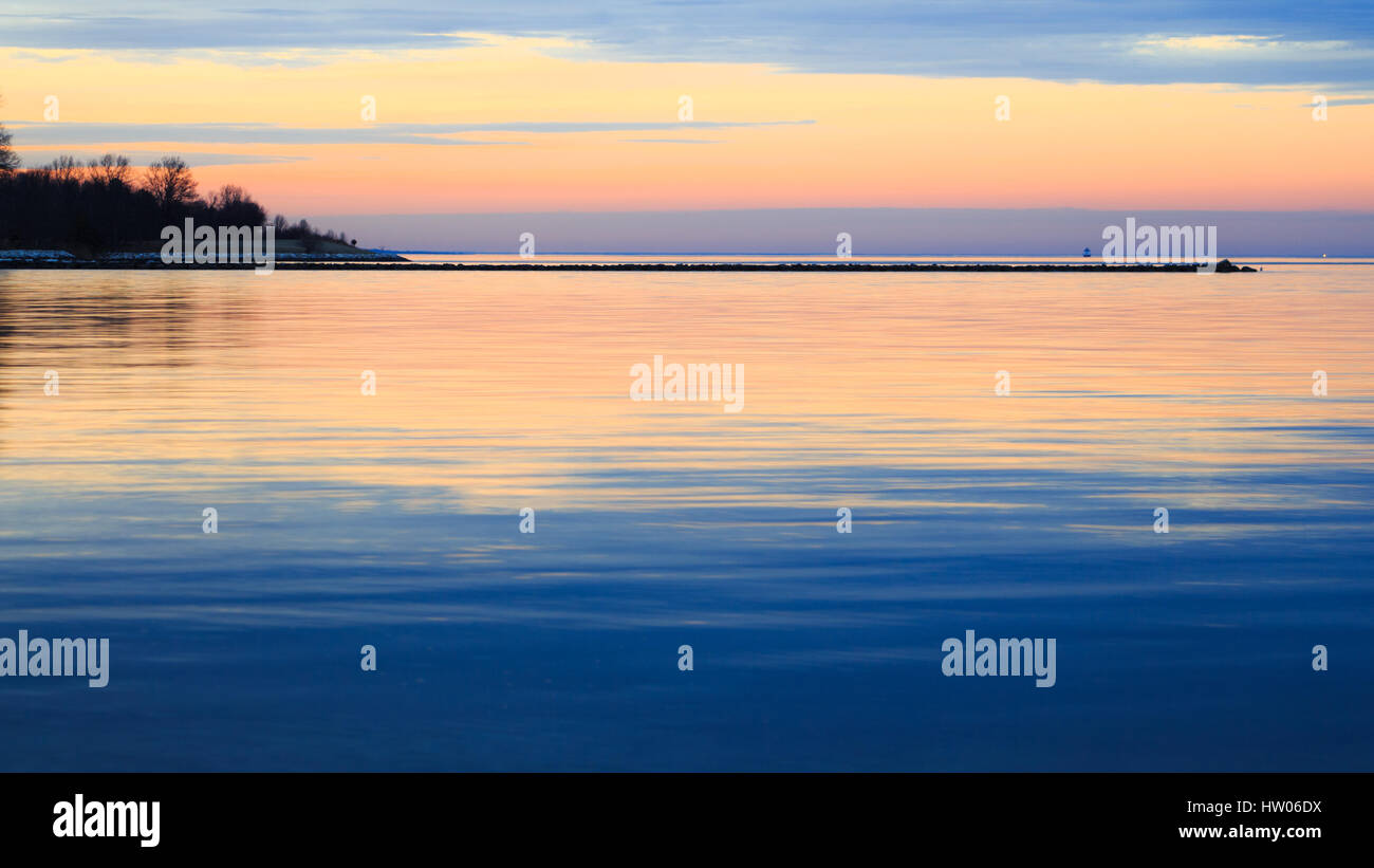 Calme baie de Chesapeake Banque D'Images