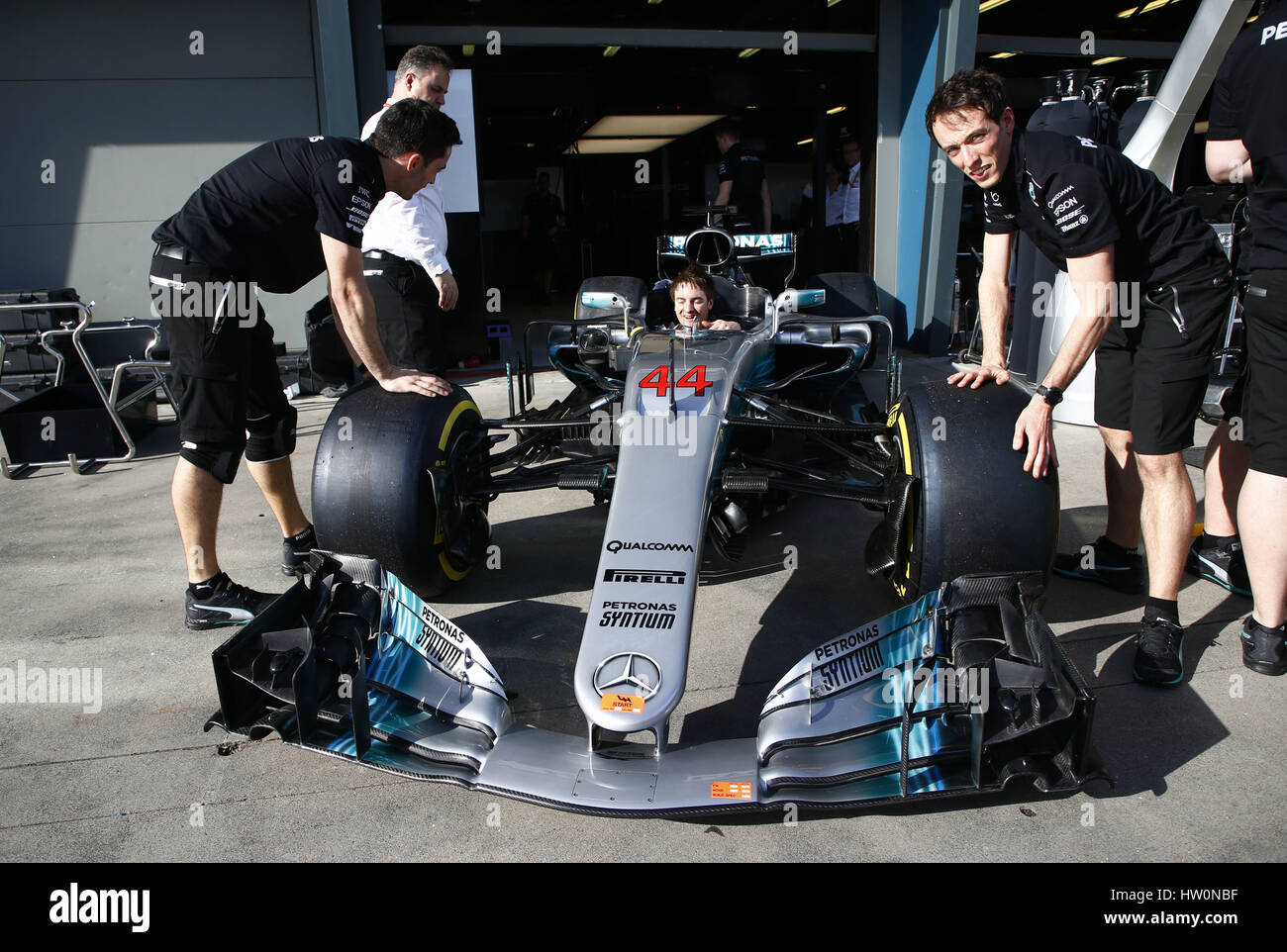 Melbourne, Australie. Mar 23, 2017. Sport Automobile : Championnat du Monde de Formule 1 de la FIA 2017, Grand Prix d'Australie, de crédit : dpa/Alamy Live News Banque D'Images