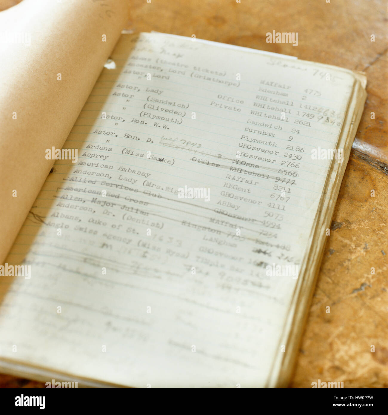 Bloc-notes. Banque D'Images