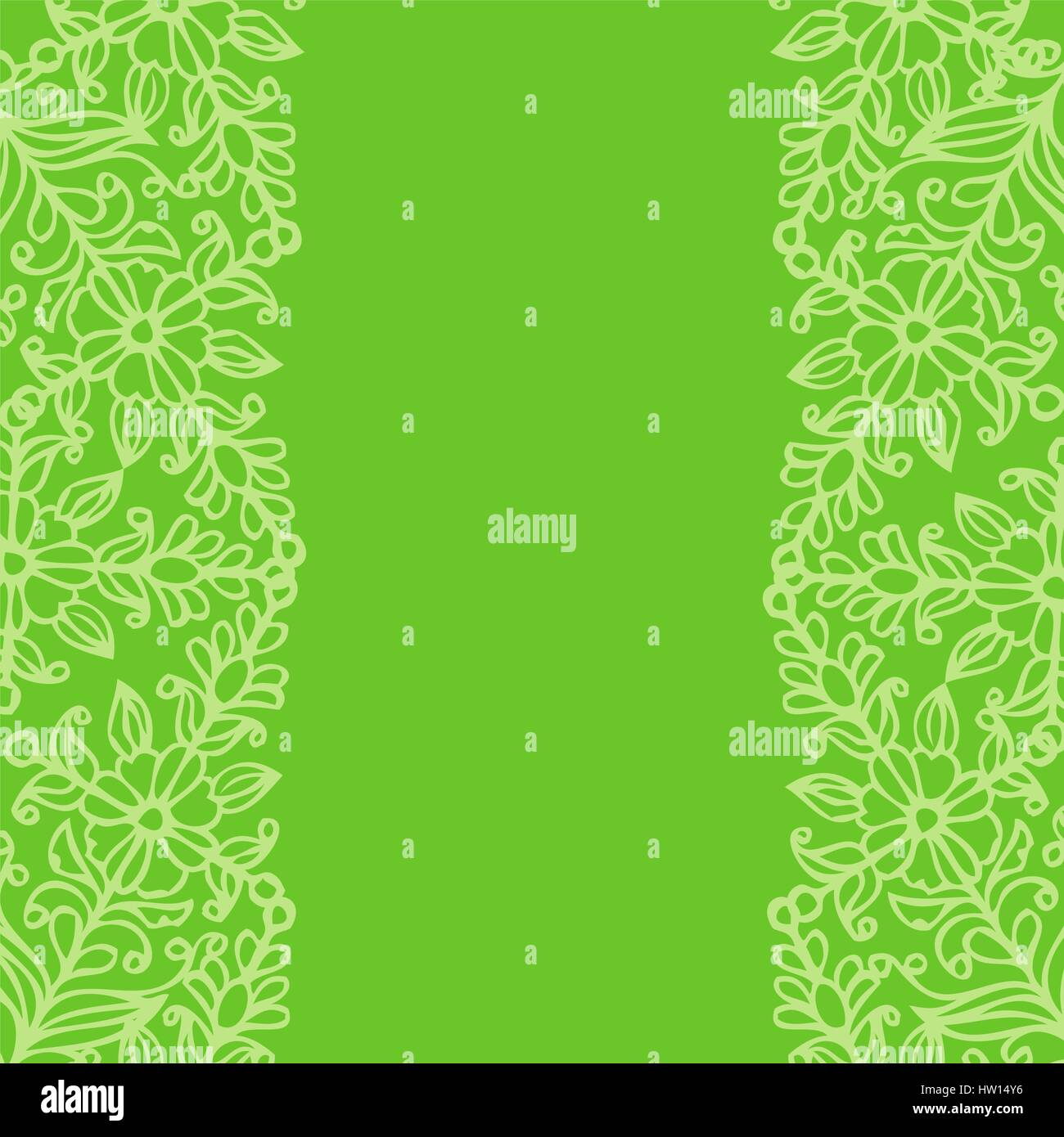 Green floral background vector pour la conception. Illustration de Vecteur